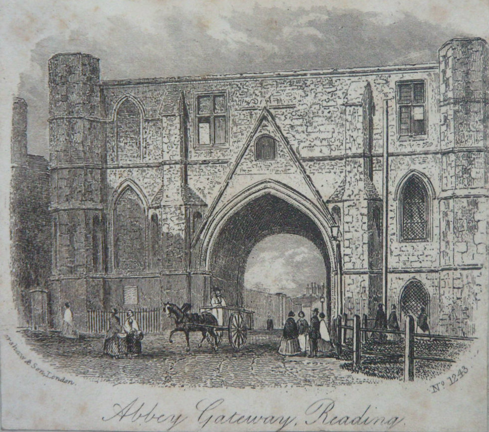 Steel Vignette - Abbey Gateway, Reading - Kershaw